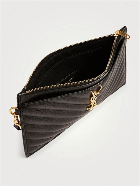 ysl creamclutch|ysl black clutch.